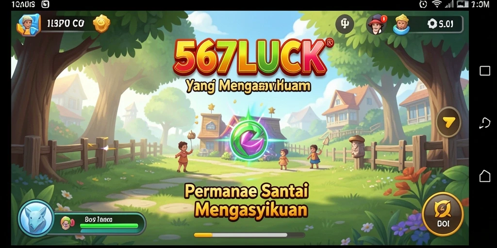 Tampilan gameplay seru dan interaktif dari 567LUCK.