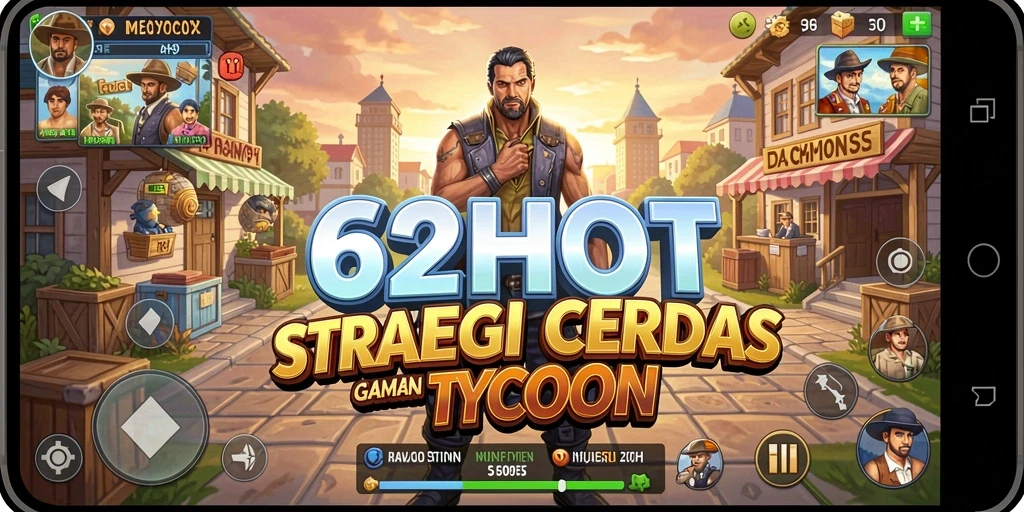 Gameplay menarik dalam membangun usaha di 62HOT.