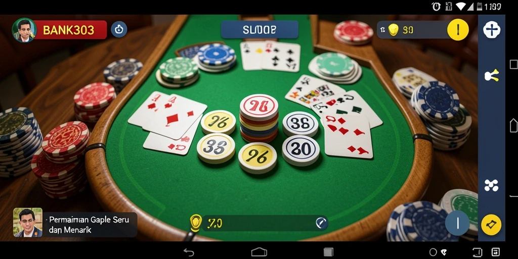Tampilan gameplay seru dari BANK303 dengan grafis menarik.