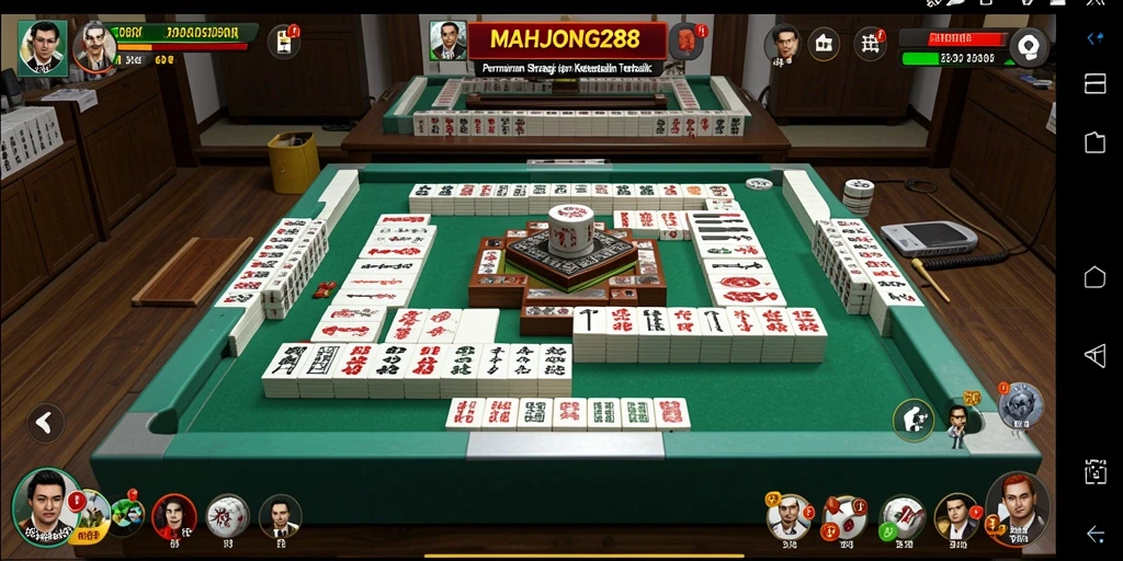 Tampilan gameplay menarik dari MAHJONG288 dengan strategi SLG.